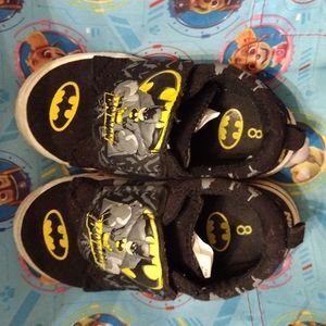 Batman shoes size 8 toddler